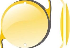 Yellow PMMA Intraocular Lenses